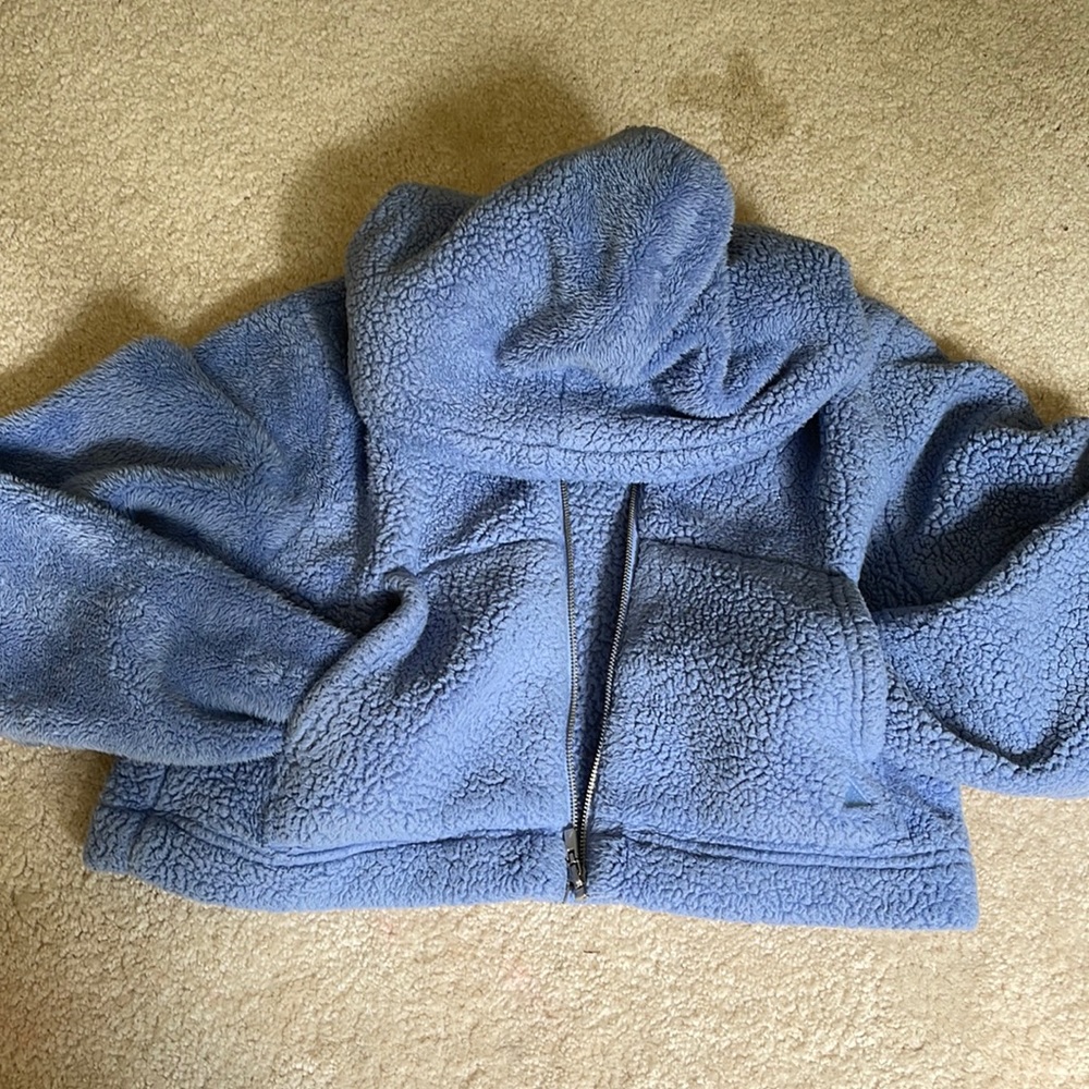 Balance athletica cropped Sherpa hoodie